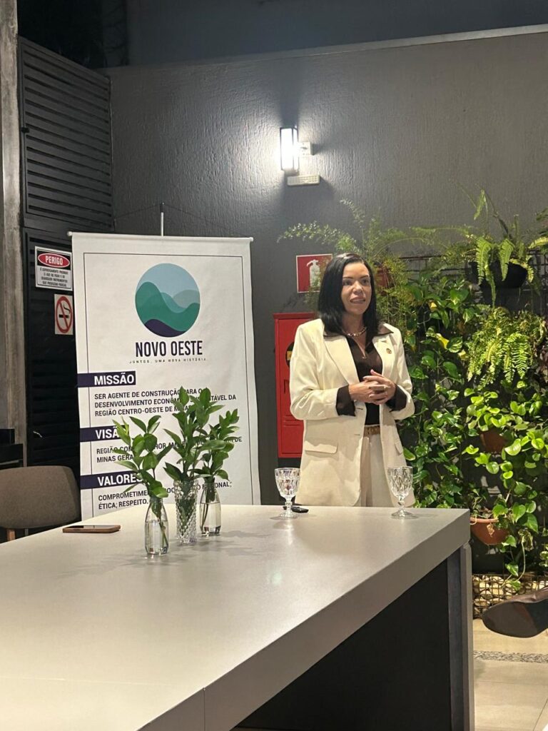 Janete Aparecida, na Palestra do Projeto Atração de Investimentos