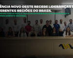 Representantes do Grupo Eixo de Minas e do Sebrae Bahia durante visita à Agência Novo Oeste.